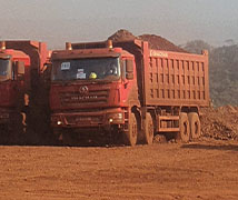 Transport de bauxite